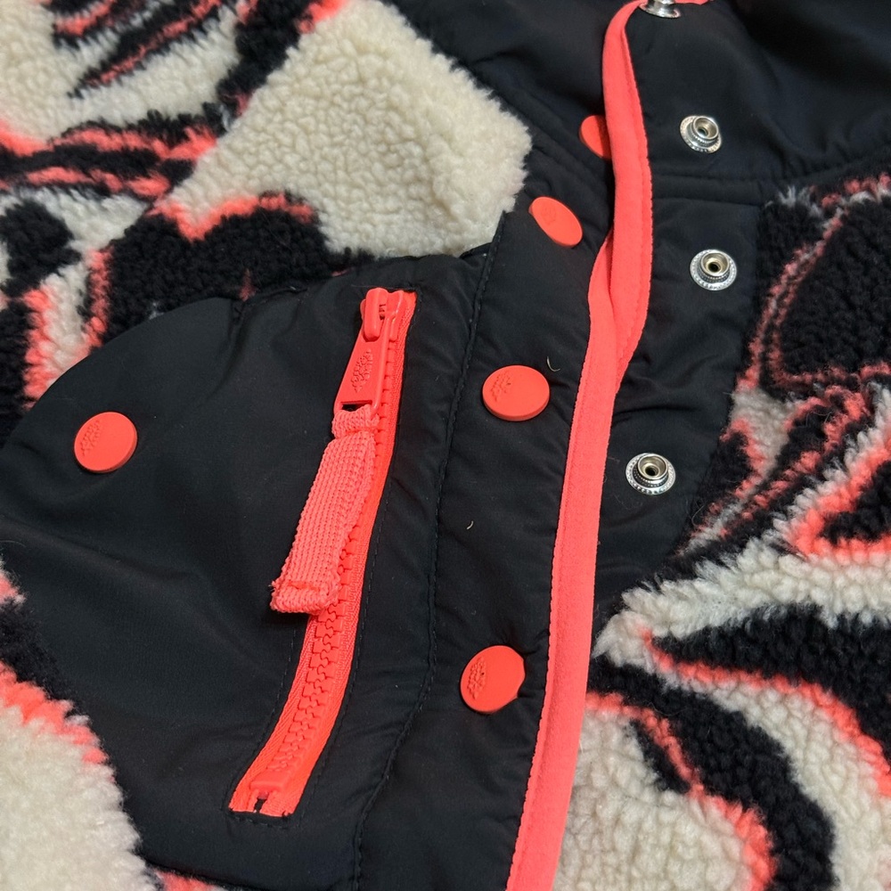 Free People FP Movement Rocky Ridge Hit the Slopes Fleece Pullover Magnolia - Picture 4 of 6